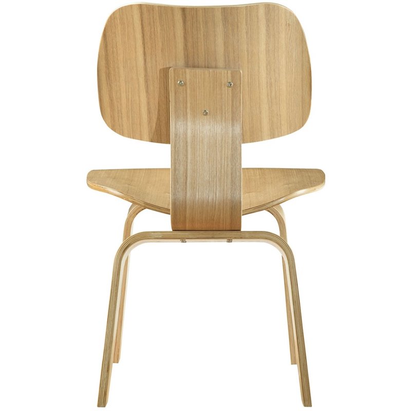 Pemberly Row Modern / Contemporary Dining Side Chair in Natural