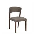 Pemberly Row Modern Faux Leather Dining Side Chair (Set of 2)