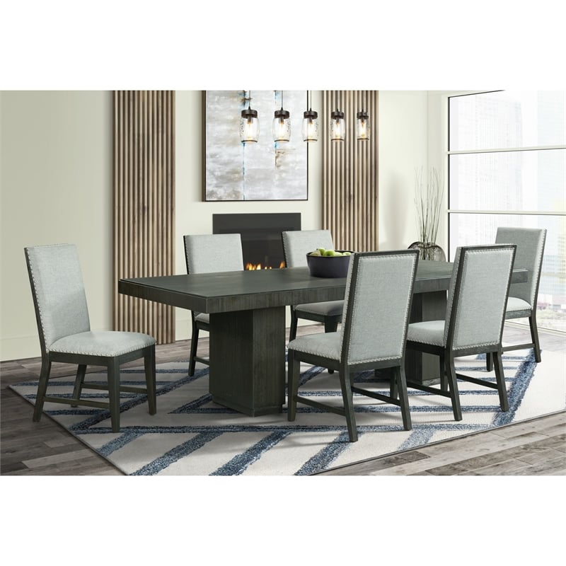 Pemberly Row Modern Rectangular Standard Height Dining Table