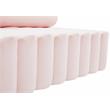 Pemberly Row Modern / Contemporary Upholstered Pink Velvet Sofa
