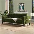 Pemberly Row Modern / Contemporary Lawson Sofa Olive Green Finish