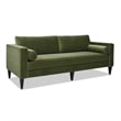 Pemberly Row Modern / Contemporary Lawson Sofa Olive Green Finish