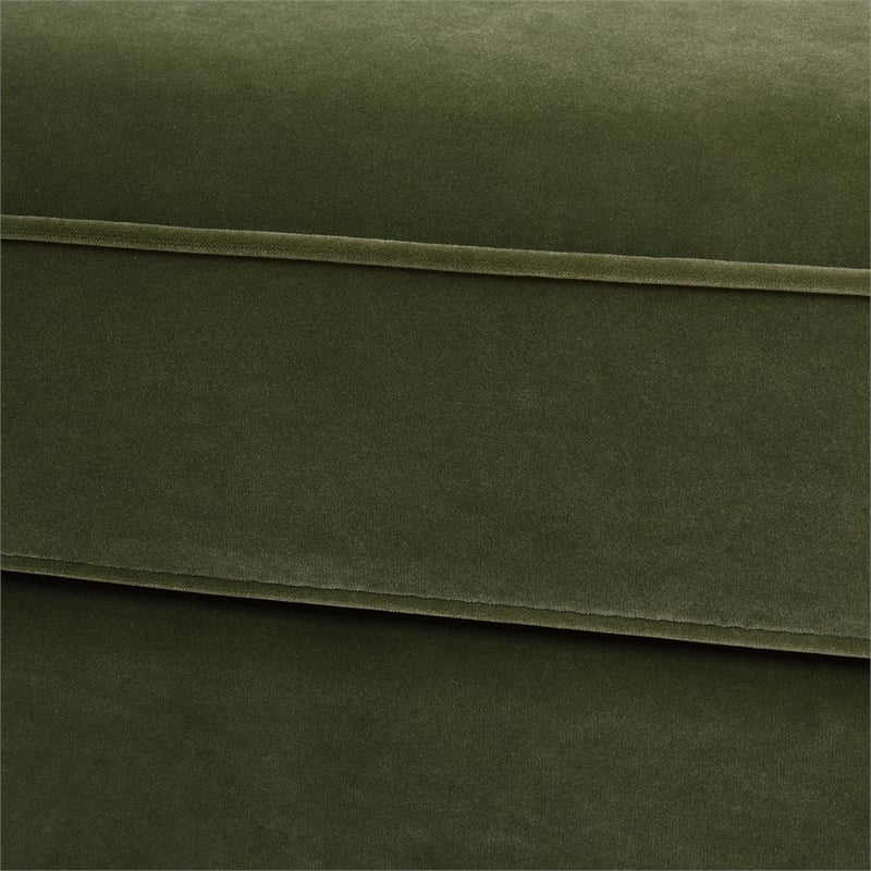 Pemberly Row Modern / Contemporary Lawson Sofa Olive Green Finish