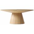 Pemberly Row Modern / Contemporary Natural Oak Finish Dining Table
