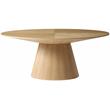 Pemberly Row Modern / Contemporary Natural Oak Finish Dining Table