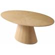 Pemberly Row Modern / Contemporary Natural Oak Finish Dining Table