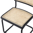 Pemberly Row Modern / Contemporary Dining Chair (Set of 2) Black