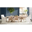 Pemberly Row Modern / Contemporary Hudson Wood Dining Table in Gray
