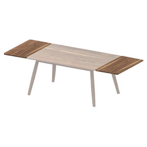 Pemberly Row Extension Leaf for 60&quot Dining Table in Walnut Wood