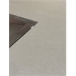 Pemberly Row Modern Wood & Glass Dining Table in Frost Ivory