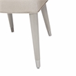 Pemberly Row Wood & Fabric Side Chair in Moonlight Gray (Set of 2)