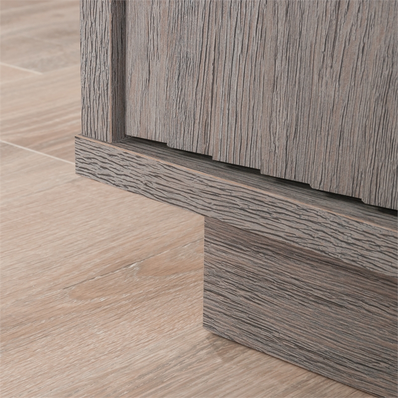 Pemberly Row Modern Engineered Wood Accent Storage in Ashen Oak