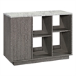 Pemberly Row Modern Engineered Wood Accent Storage in Ashen Oak