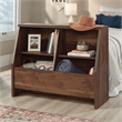 Pemberly Row Engineered Wood Footboard/Bookcase in Grand Walnut