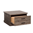 Pemberly Row Engineered Wood Coffee Table in Pebble Pine/Brown