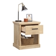Pemberly Row Engineered Wood Night Stand in Prime Oak Finish