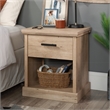 Pemberly Row Engineered Wood Night Stand in Prime Oak Finish