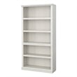Pemberly Row Engineered Wood 5-Shelf Bookcase in Glacier Oak