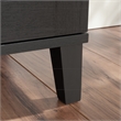Pemberly Row Engineered Wood Entertainment Credenza in Raven Oak Finish