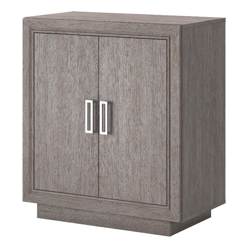 Pemberly Row Engineered Wood Base Cabinet in Ashen Oak Finish