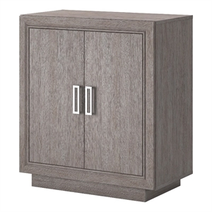 Pemberly Row Engineered Wood Base Cabinet in Ashen Oak Finish