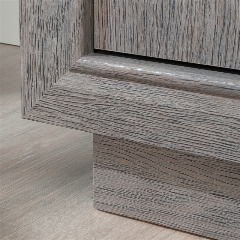 Pemberly Row Engineered Wood Base Cabinet in Ashen Oak Finish