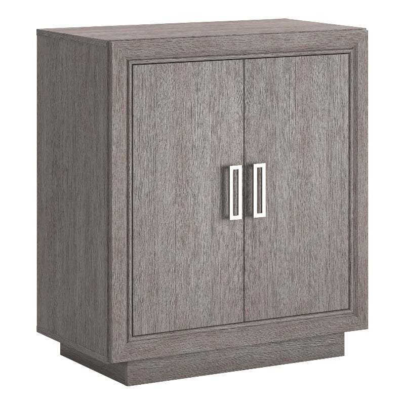 Pemberly Row Engineered Wood Base Cabinet in Ashen Oak Finish