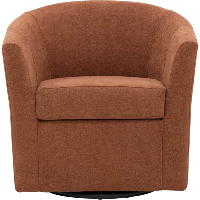 Molinari swivel best sale barrel chair