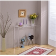 Pemberley Row Acrylic Clear Console Table Rectangular Contemporary 33