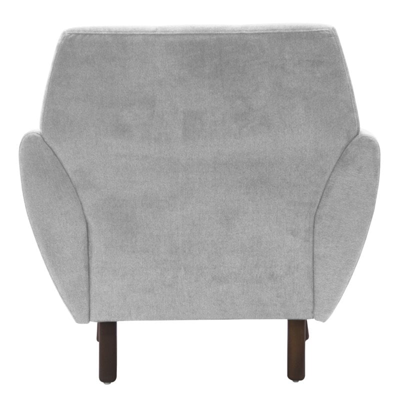 Pemberly Row Modern / Contemporary Accent Chair in Smoke Gray