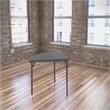 Pemberly Row Modern / Contemporary Folding Table in Gray 2-Pack