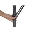 Pemberly Row Modern / Contemporary Folding Table in Gray 2-Pack