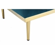 Pemberly Row Adjustable Mid-Century Velvet Chair & Ottoman in Jasper Green