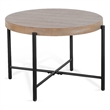 Pemberly Row Traditional Solid Wood Round 28