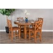 Pemberly Row Traditional Solid Wood 60