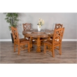 Pemberly Row Traditional Solid Wood 60