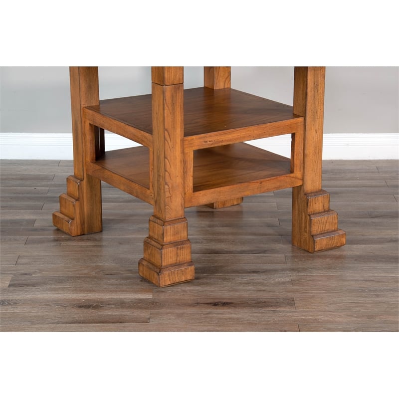 Pemberly Row Traditional Solid Wood 60