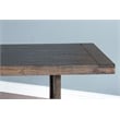 Pemberly Row Farmhouse Wood 4 Piece Breakfast Nook Set in Tobacco Leaf