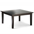 Pemberly Row 9 -Piece Wood Dining Set with 8 Dining Chairs in Black