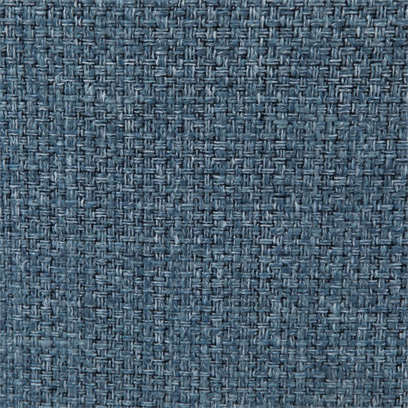 Pemberly Row Modern Solid Wood Dining Chair in Denim Blue Finish