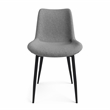 Pemberly Row Draper7Pc DiningSet with 6Dining Chairs in Gray&66