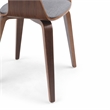 Pemberly Row 7Pc Dining Set w/ 6Bentwood Dining Chairs in Gray & 66