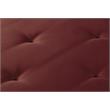 Pemberly Row 6 Inch Thermobonded High Density Futon Mattress Full Size in Red