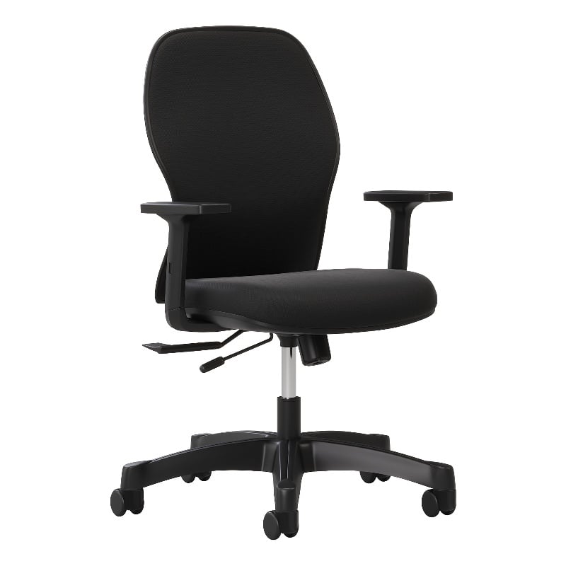 Pemberly Row Task Chair - for Home and Commercial Office - Black