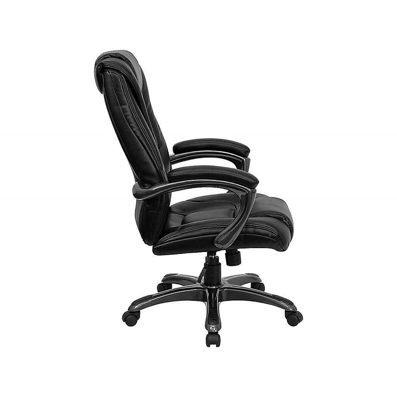 Pemberly Row Contemporary Ergonomically Curved Back Office Chair
