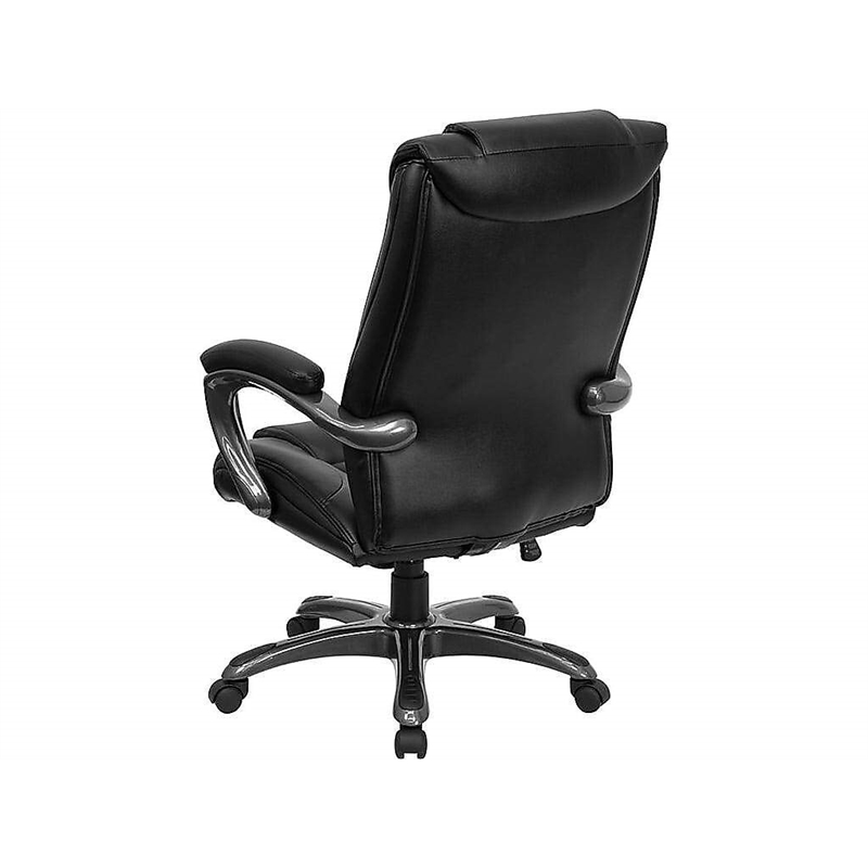 Pemberly Row Contemporary Ergonomically Curved Back Office Chair