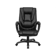 Pemberly Row Contemporary Ergonomically Curved Back Office Chair