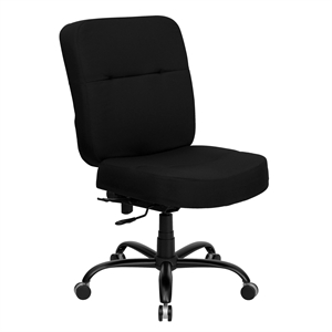 Pemberly Row Modern / Contemporary Office Chair with Extra Wide Seat