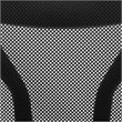 Pemberly Row Contemporary Mesh Office Chair with Arms in Black