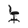 Pemberly Row Mid-Back Black Mesh Task and Computer Office Chair